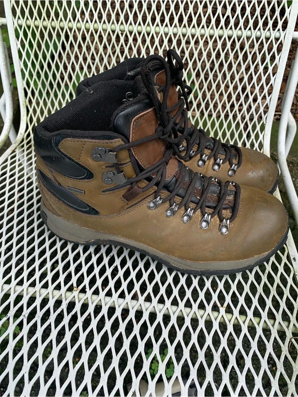 Merrell Reflex II Leather Mid Waterproof Brown Boots Men's Size 8 J131179C